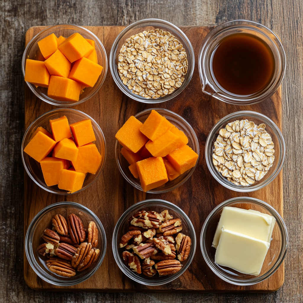 Southern Maple Sweet Potato Casserole ingredients