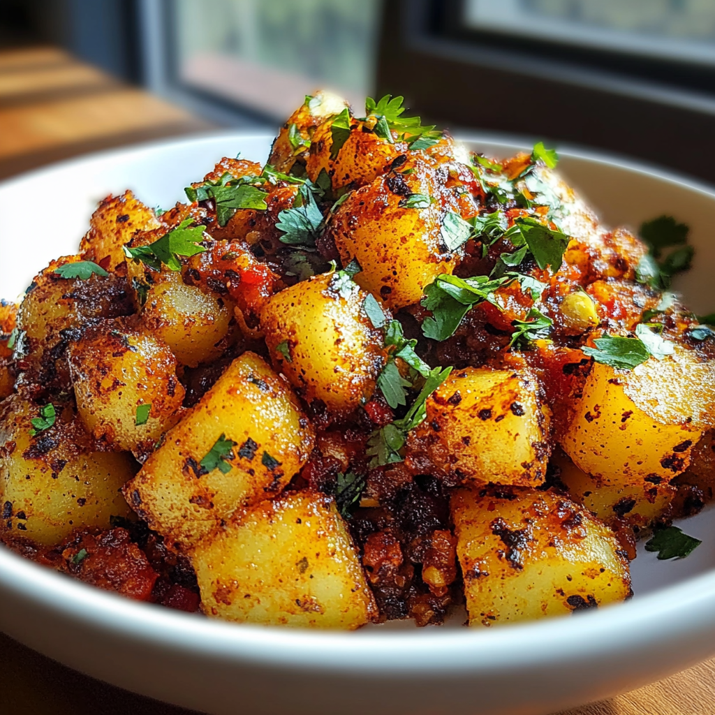 Spicy Mexican-Style Street Potatoes Recipe