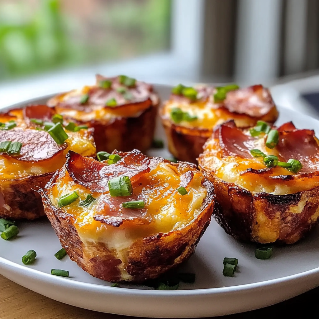 Turkey Ham Breakfast Muffins