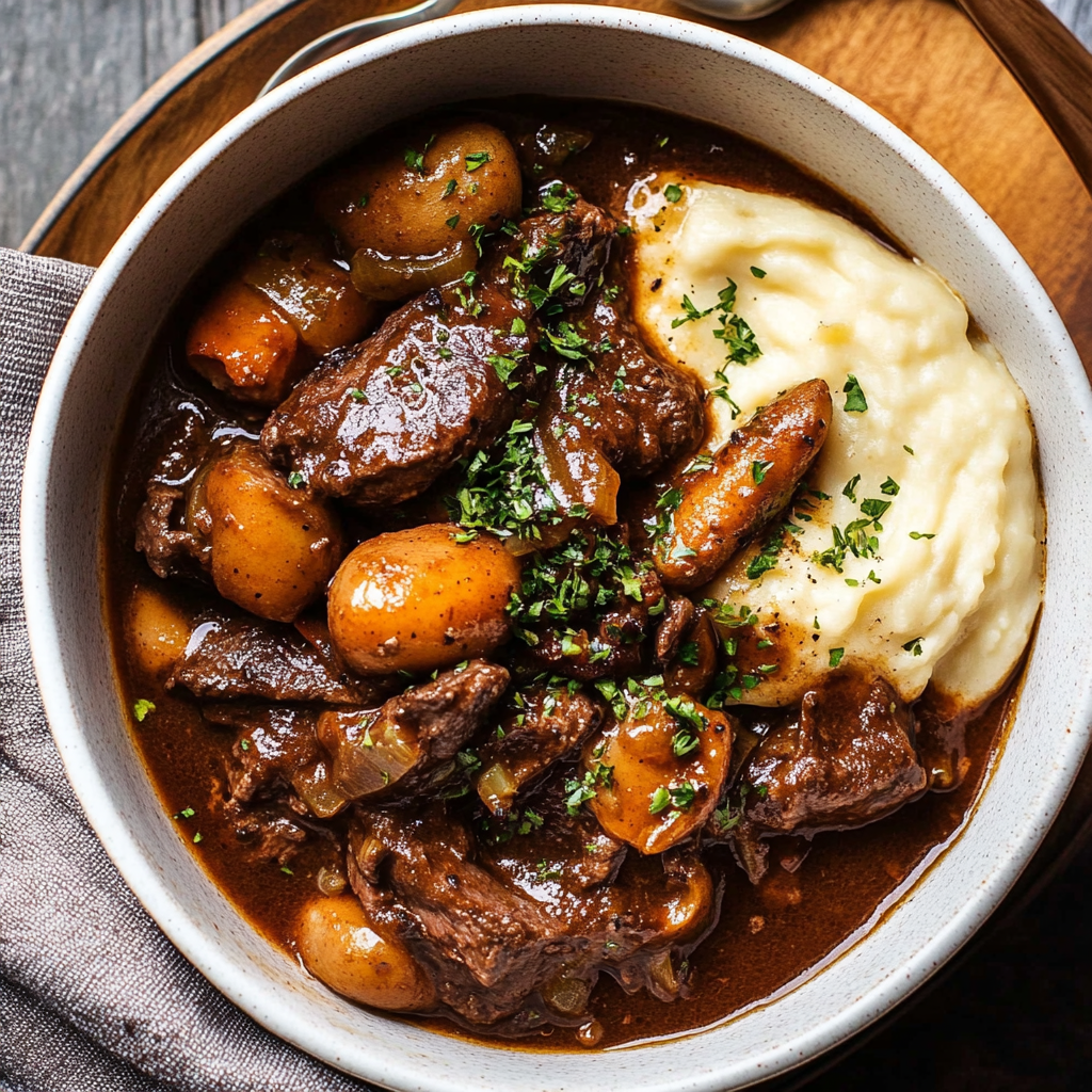 christmas Classic Beef Bourguignon