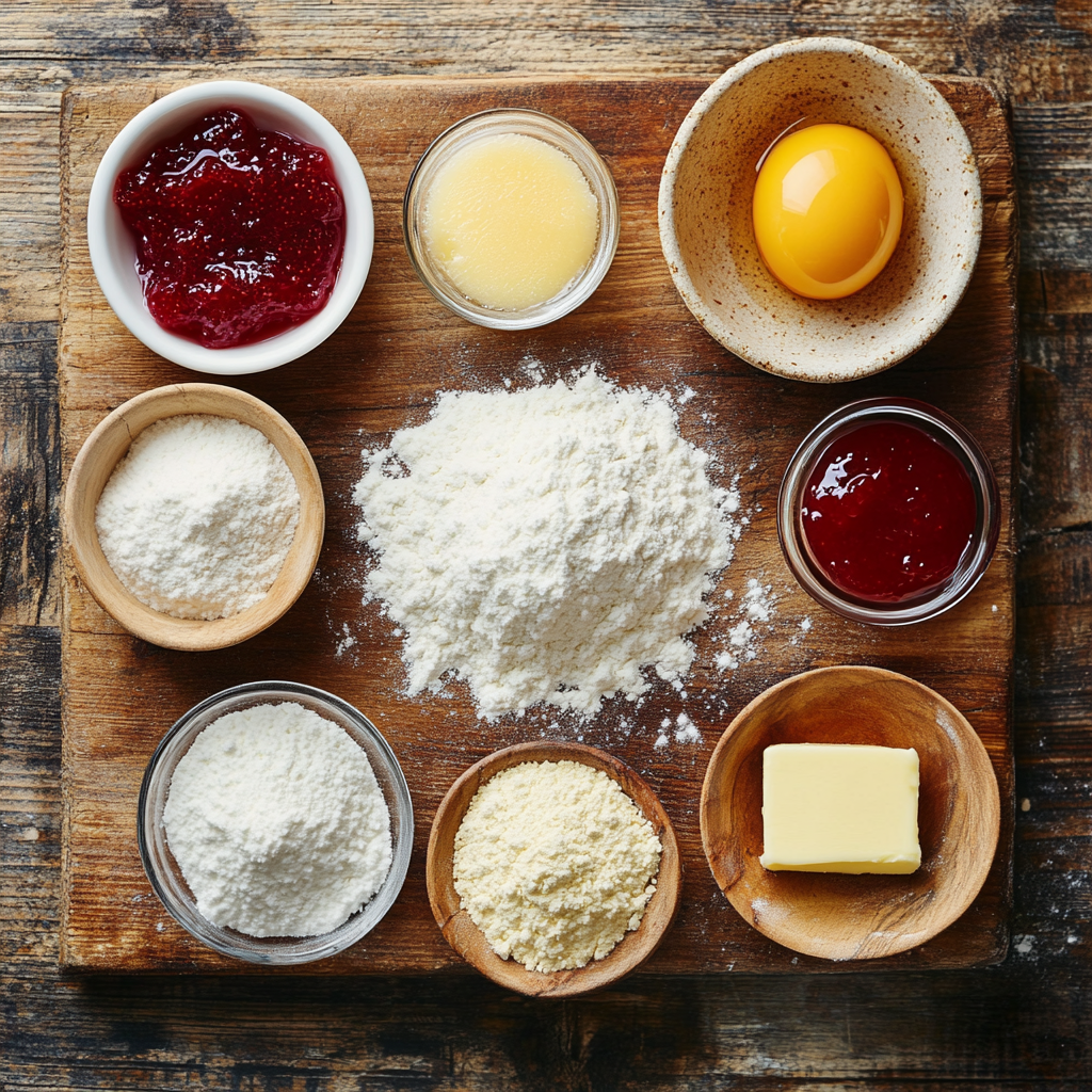 jam-filled sugar cookies ingredients