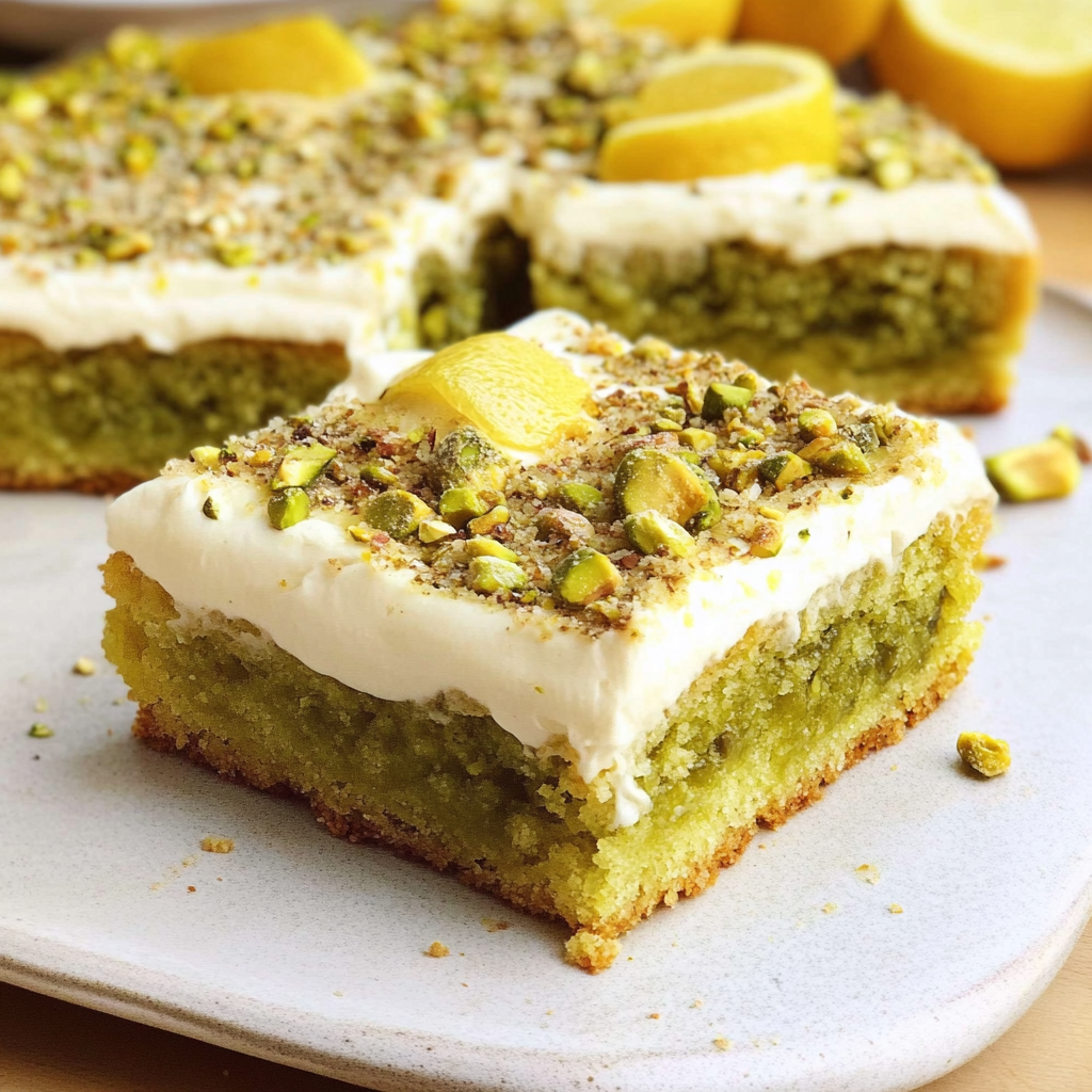 Lemon Pistachio Cake
