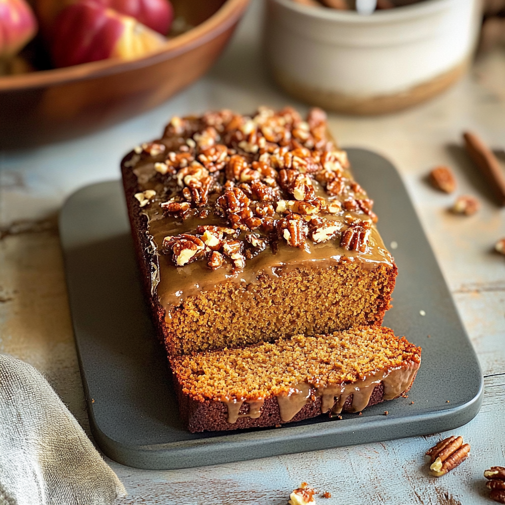 Praline Pumpkin Bread