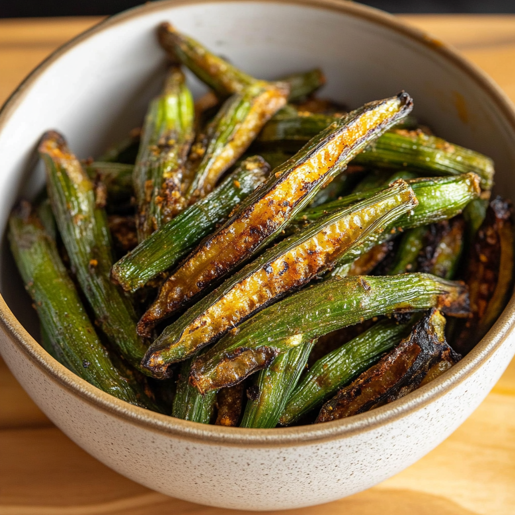 Air Fryer Okra