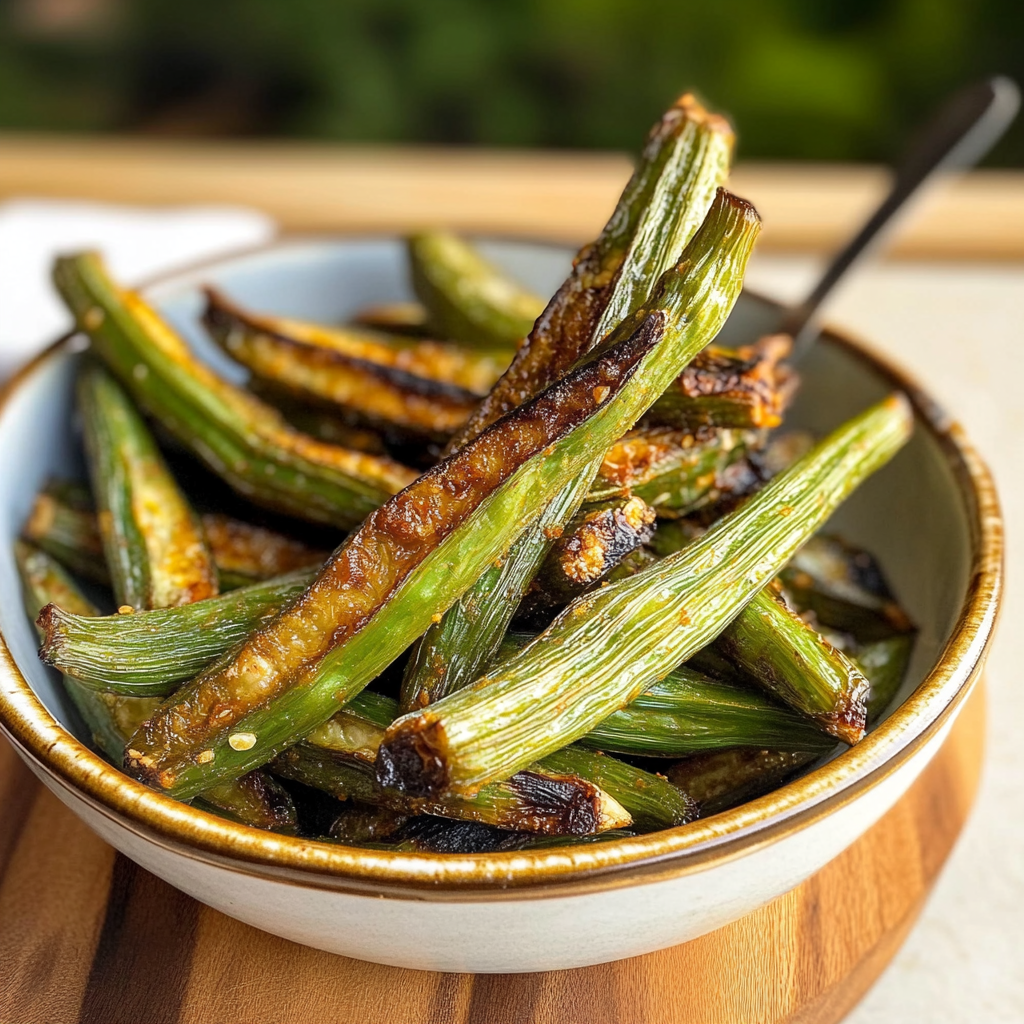 Air Fryer Okra
