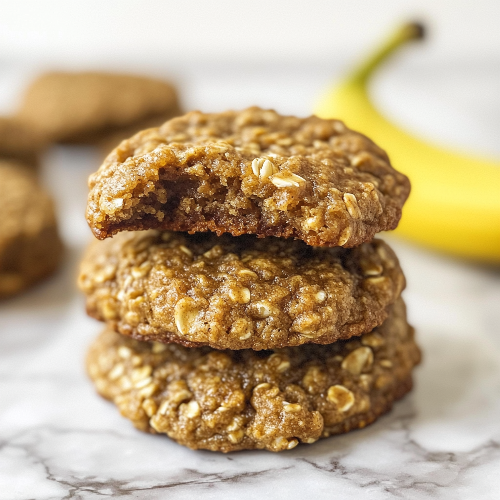 Banana Oatmeal Cookies