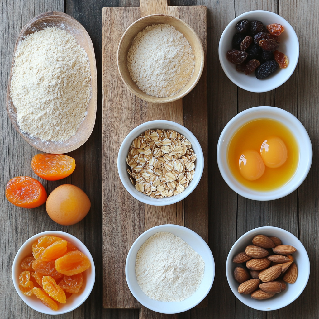 Bran Muffins ingredients