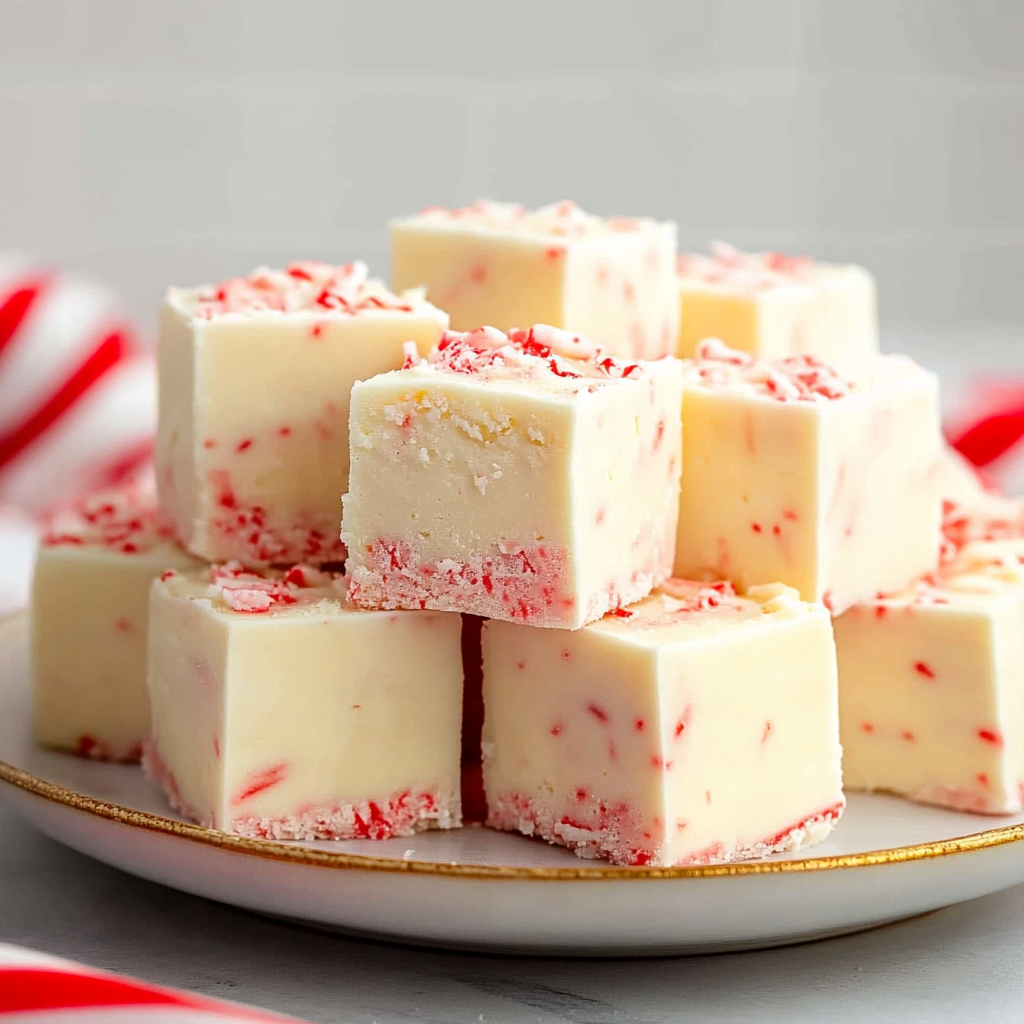 Candy Cane Fudge