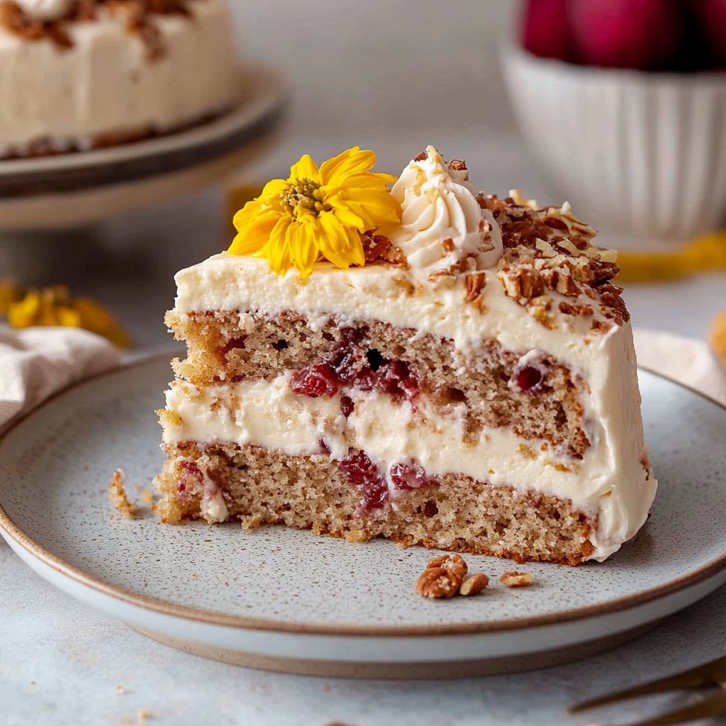 Christmas Hummingbird Cake