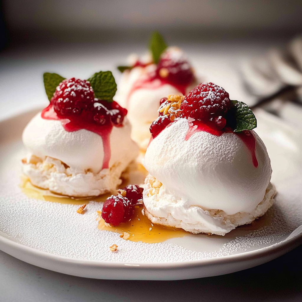 Christmas Pavlova Bombs