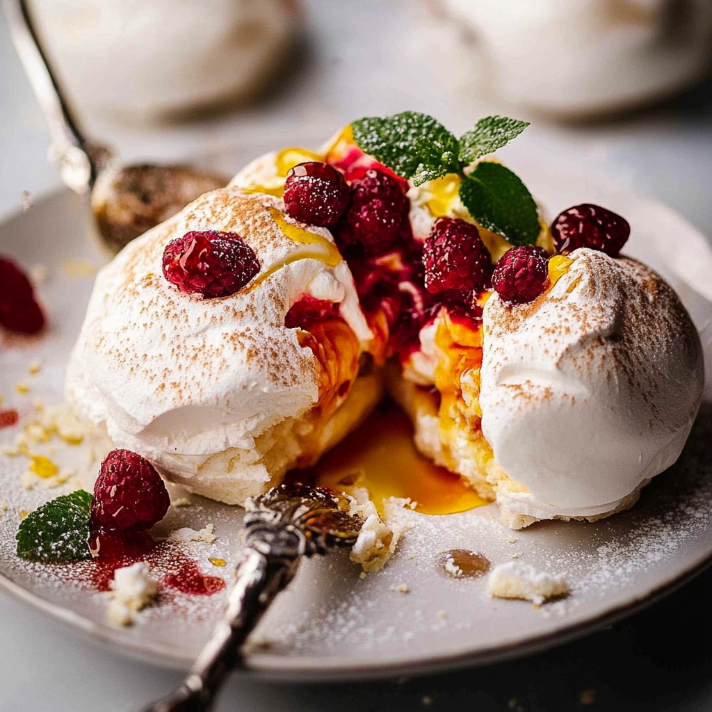 Christmas Pavlova Bombs