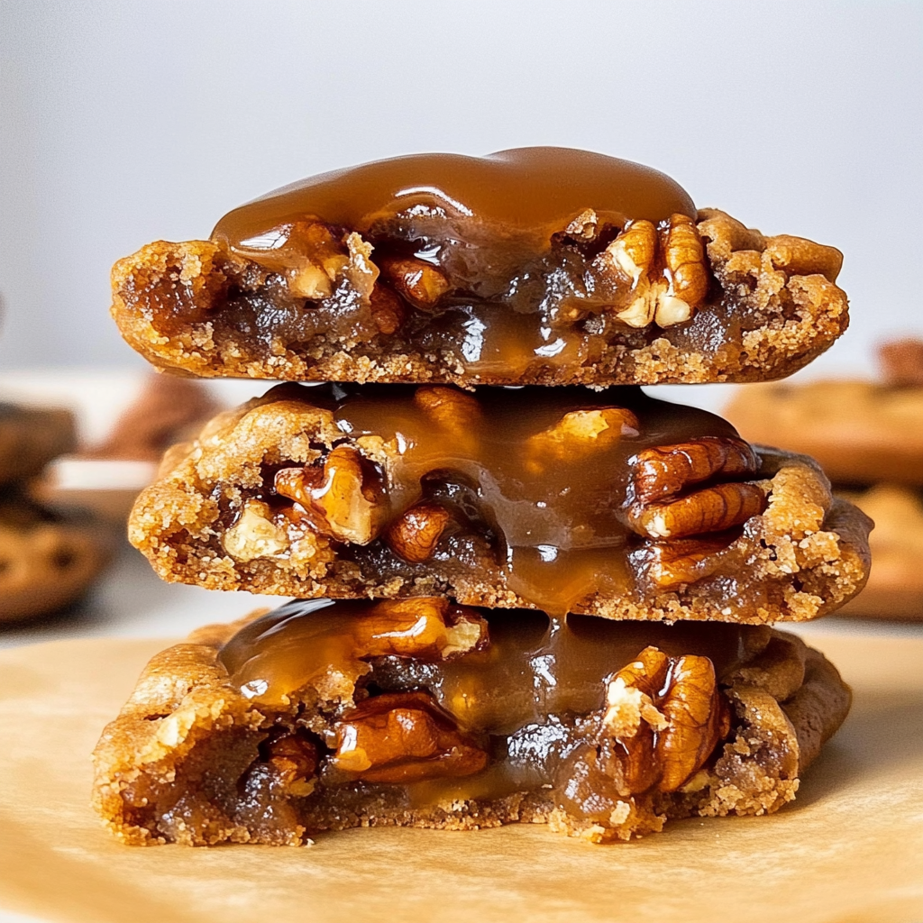Christmas Pecan Pie Cookies