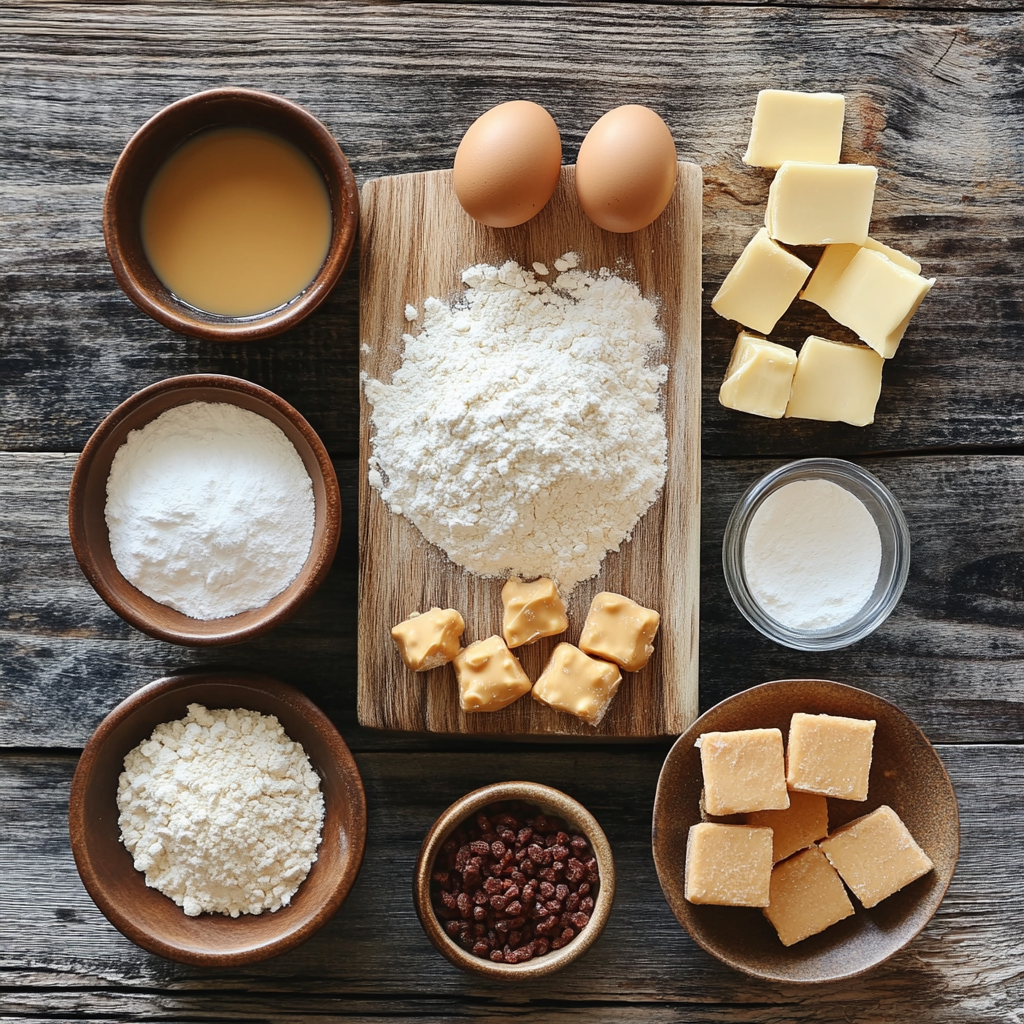 Christmas Reese's Pieces Peanut Butter Cookies ingredients