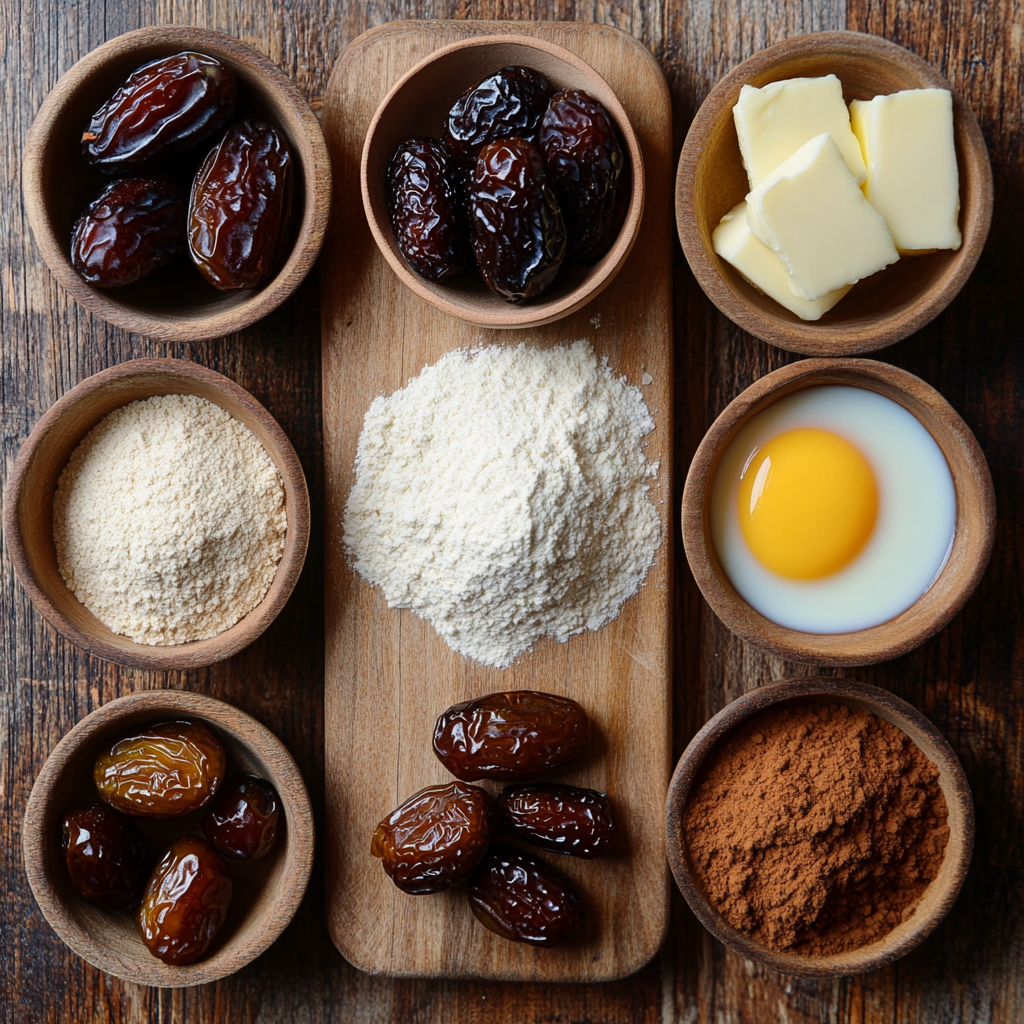 Christmas Slow Cooker Sticky Toffee Pudding ingredients