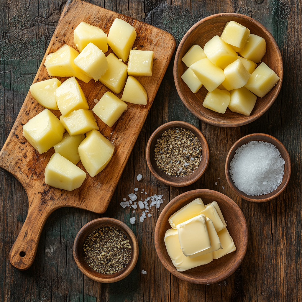 Creamy Mashed Potatoes ingredients