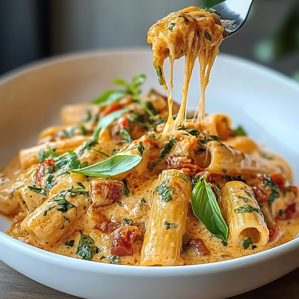 Creamy Tomato Garlic Pasta