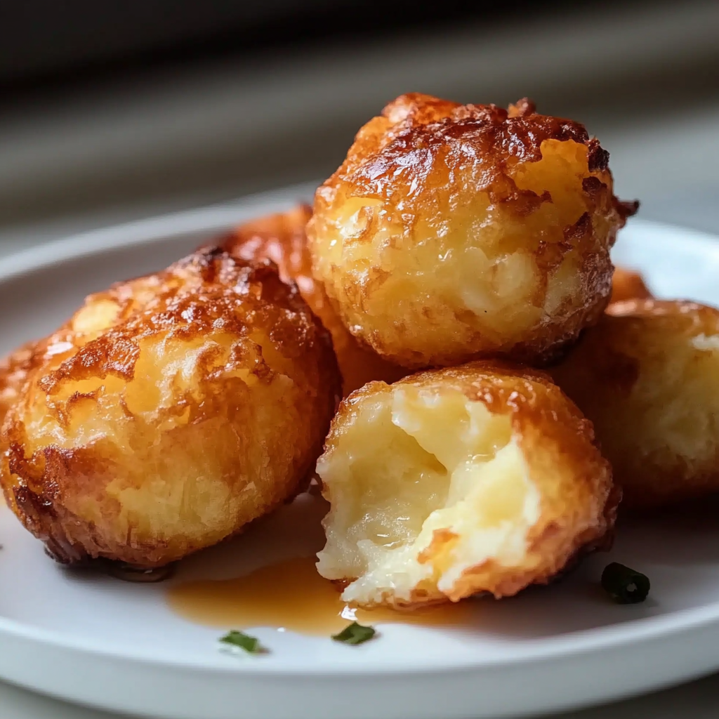 Crispy Cheesy Mashed Potato Bites