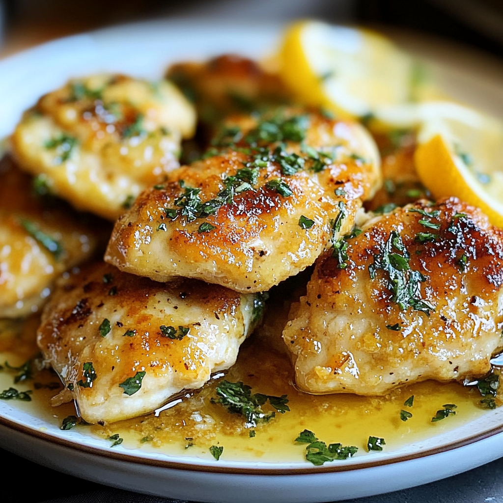 Crispy Zesty Lemon Pecorino Chicken
