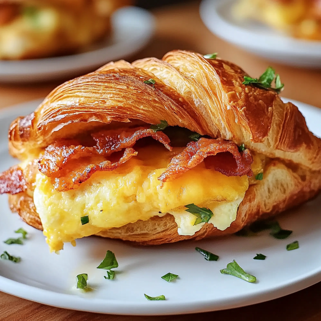 Croissant Breakfast Sandwiches