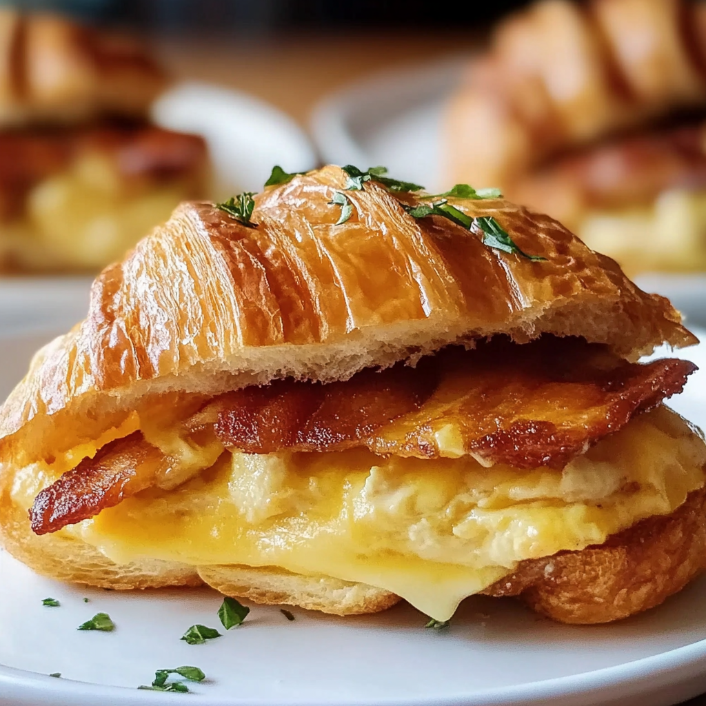 Croissant Breakfast Sandwiches