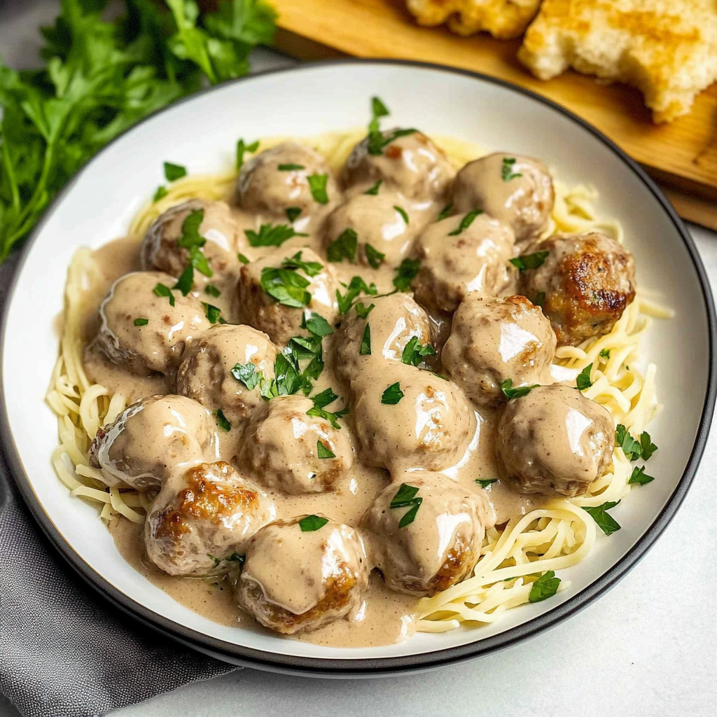 Easy Swedish Meatballs