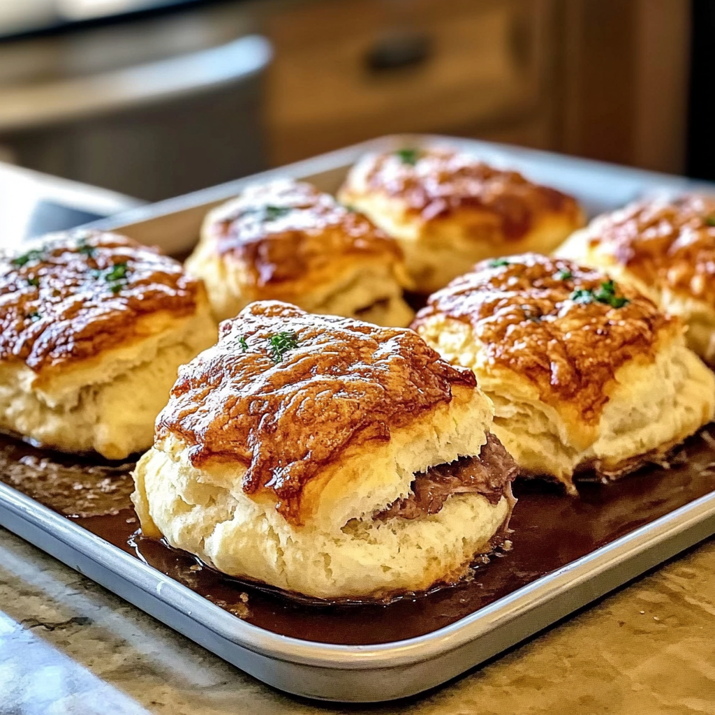 French Dip Biscuits