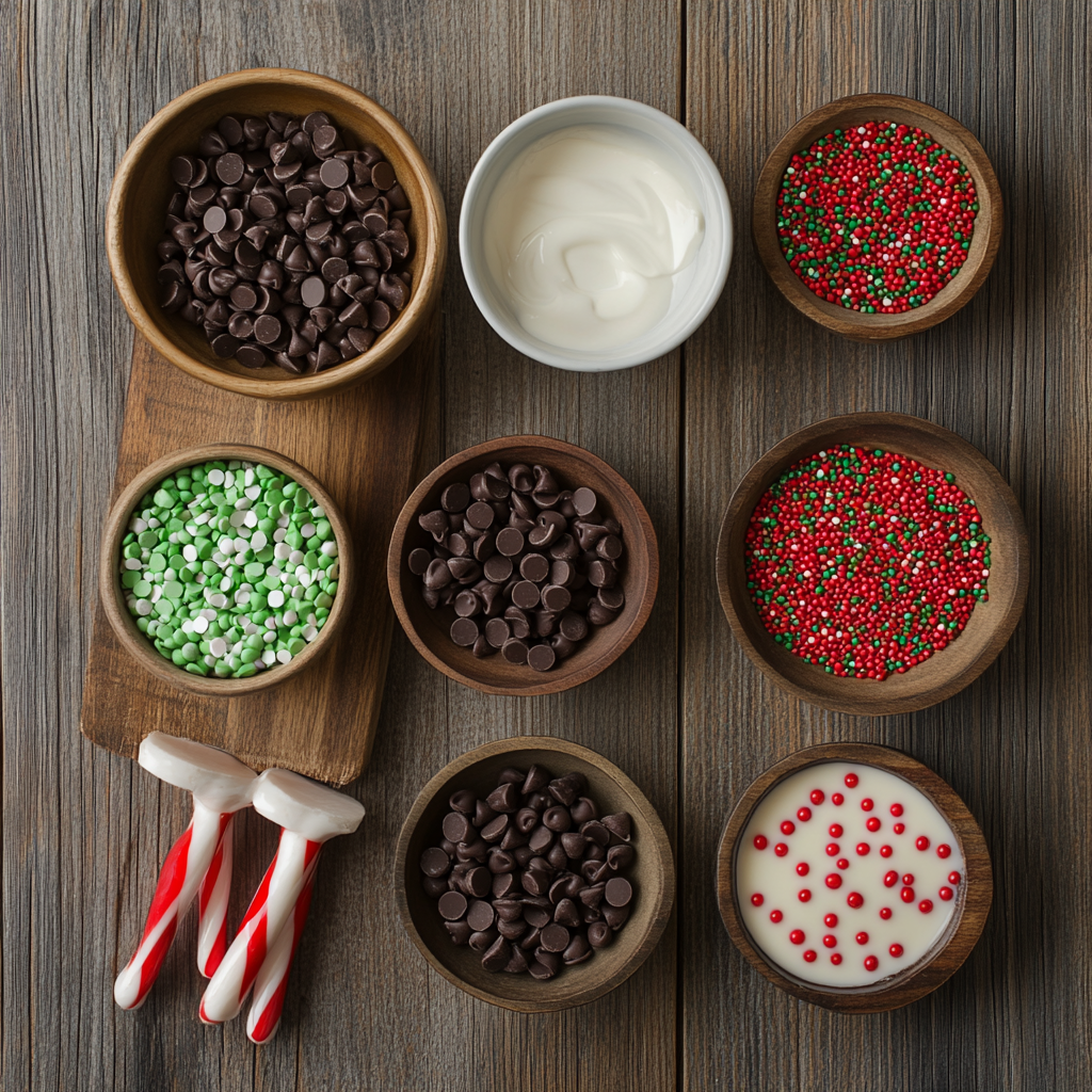 Grinch Christmas Truffles ingredients