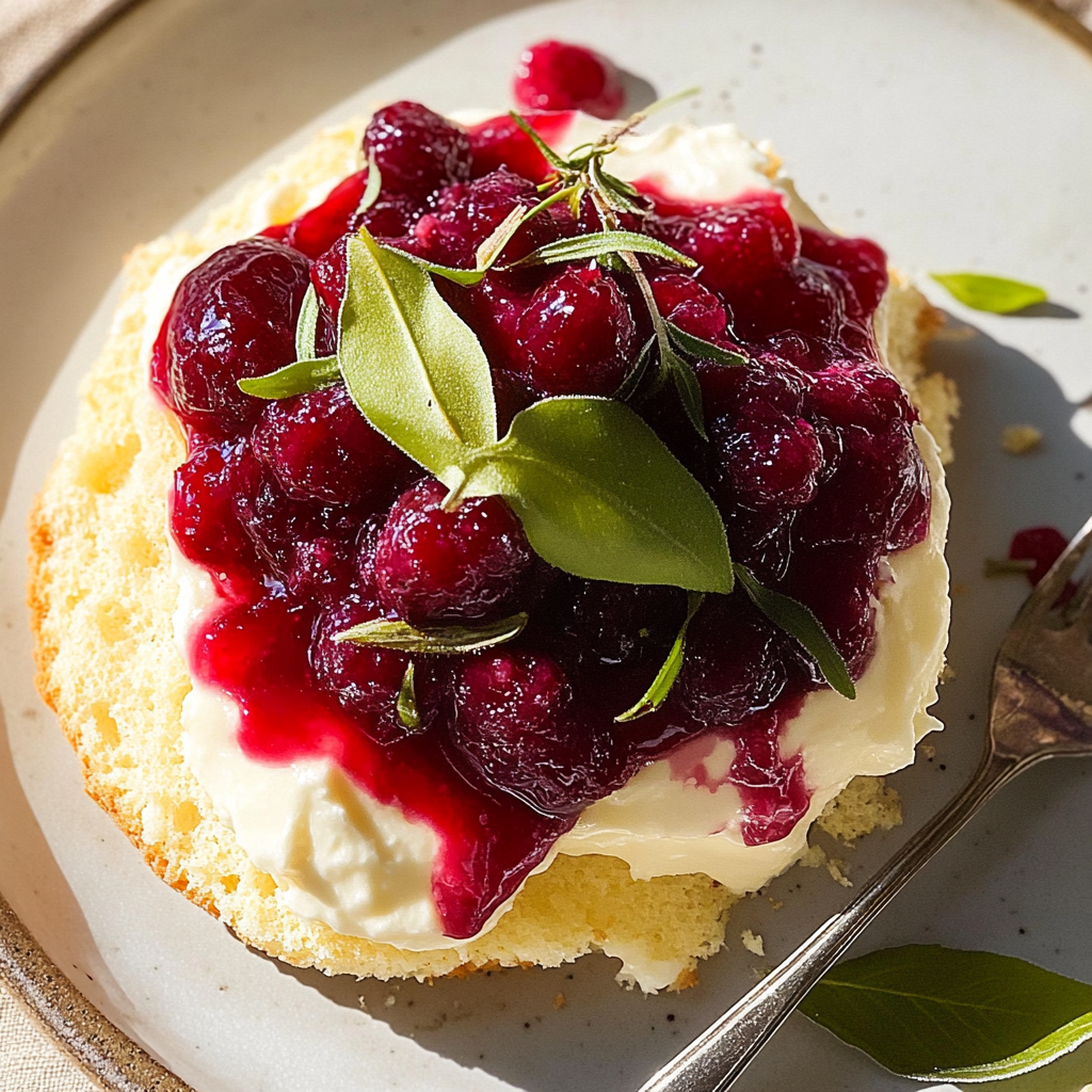 Holiday Cranberry Cream Cheese