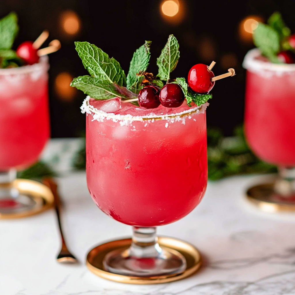 Holiday Mistletoe Mojito Non Alcoholic