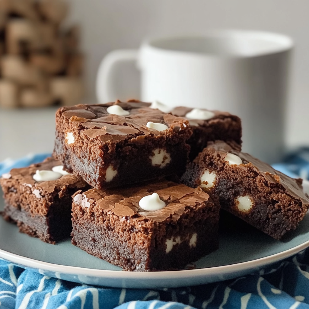 Hot Chocolate Brownies