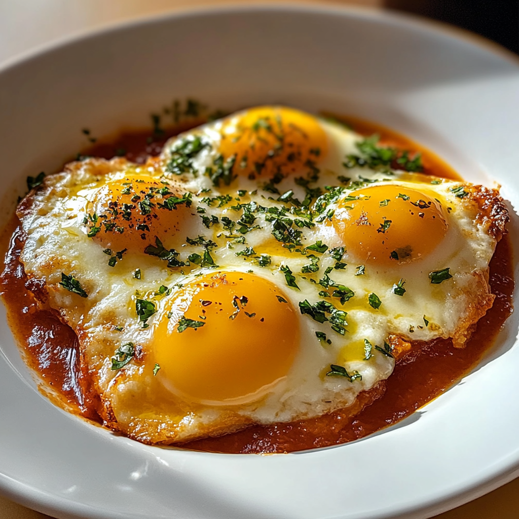 Italian Eggs in Purgatory