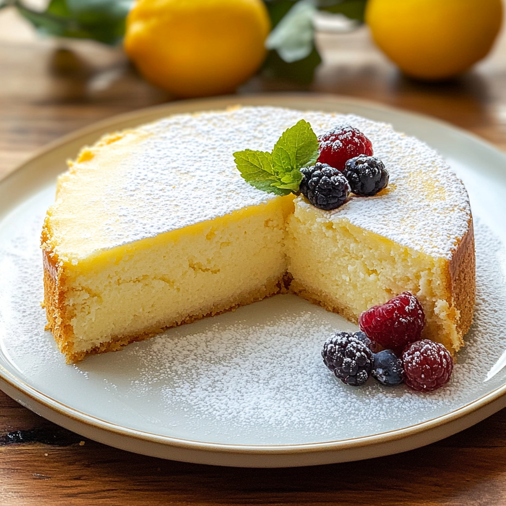 Italian Lemon Ricotta Cake