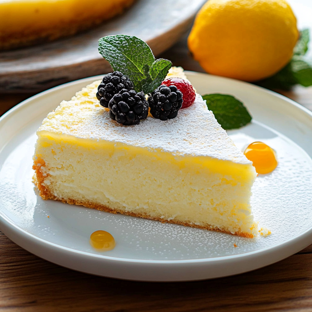 Italian Lemon Ricotta Cake