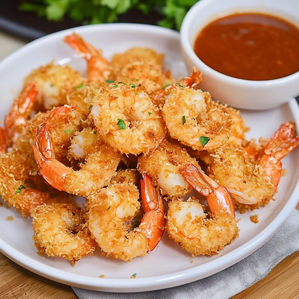 Keto Coconut Crusted Shrimp