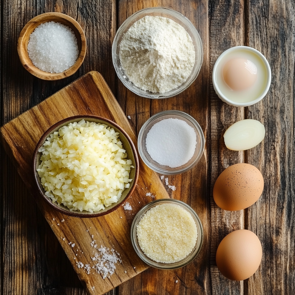 Onion Ring Chips ingredients