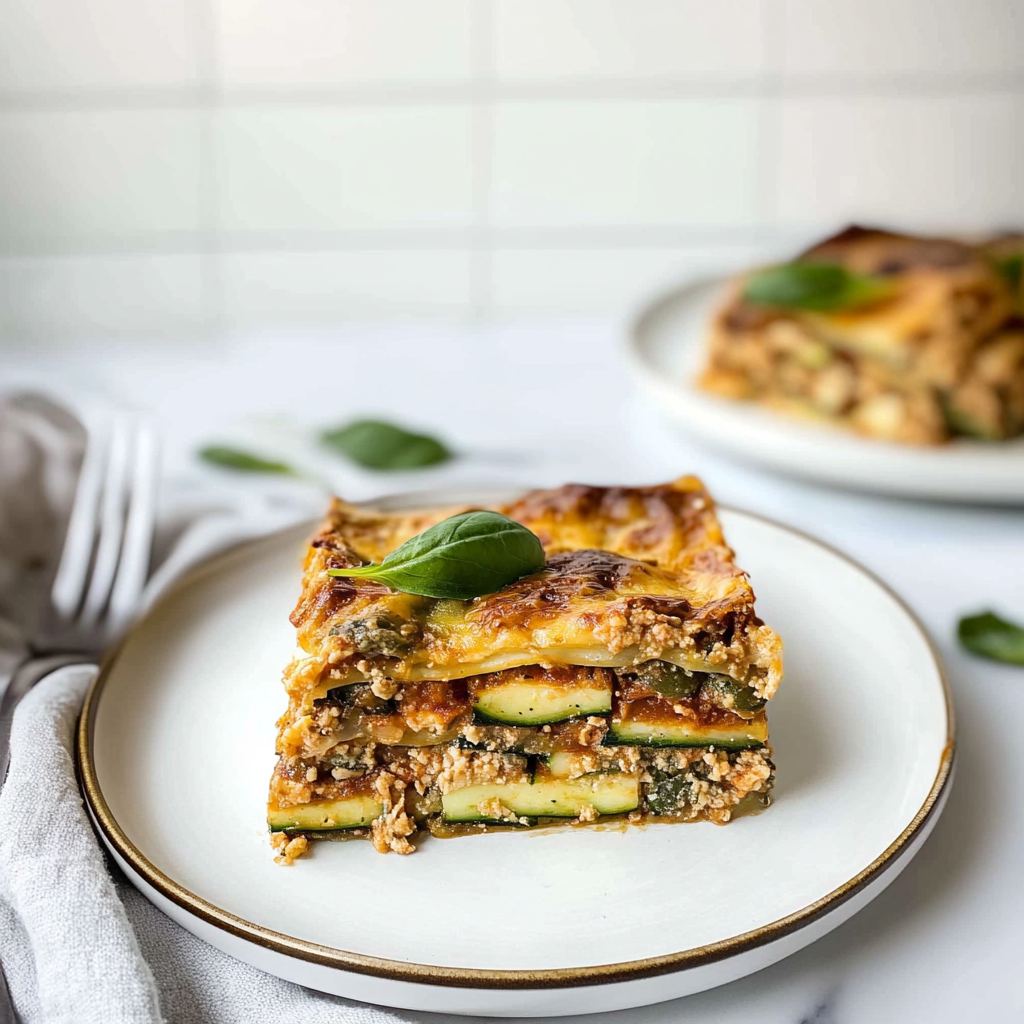 Paleo Zucchini Lasagna