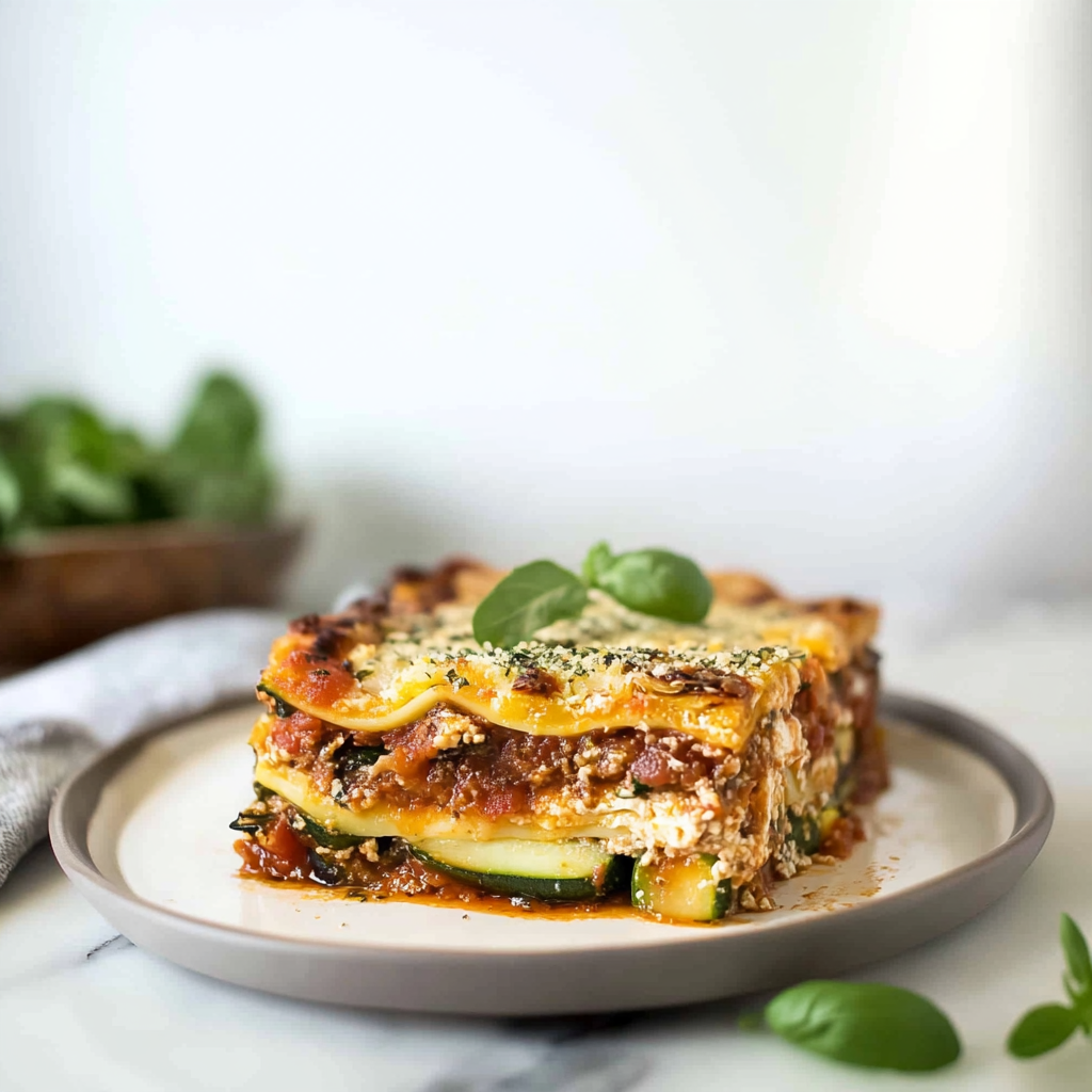 Paleo Zucchini Lasagna