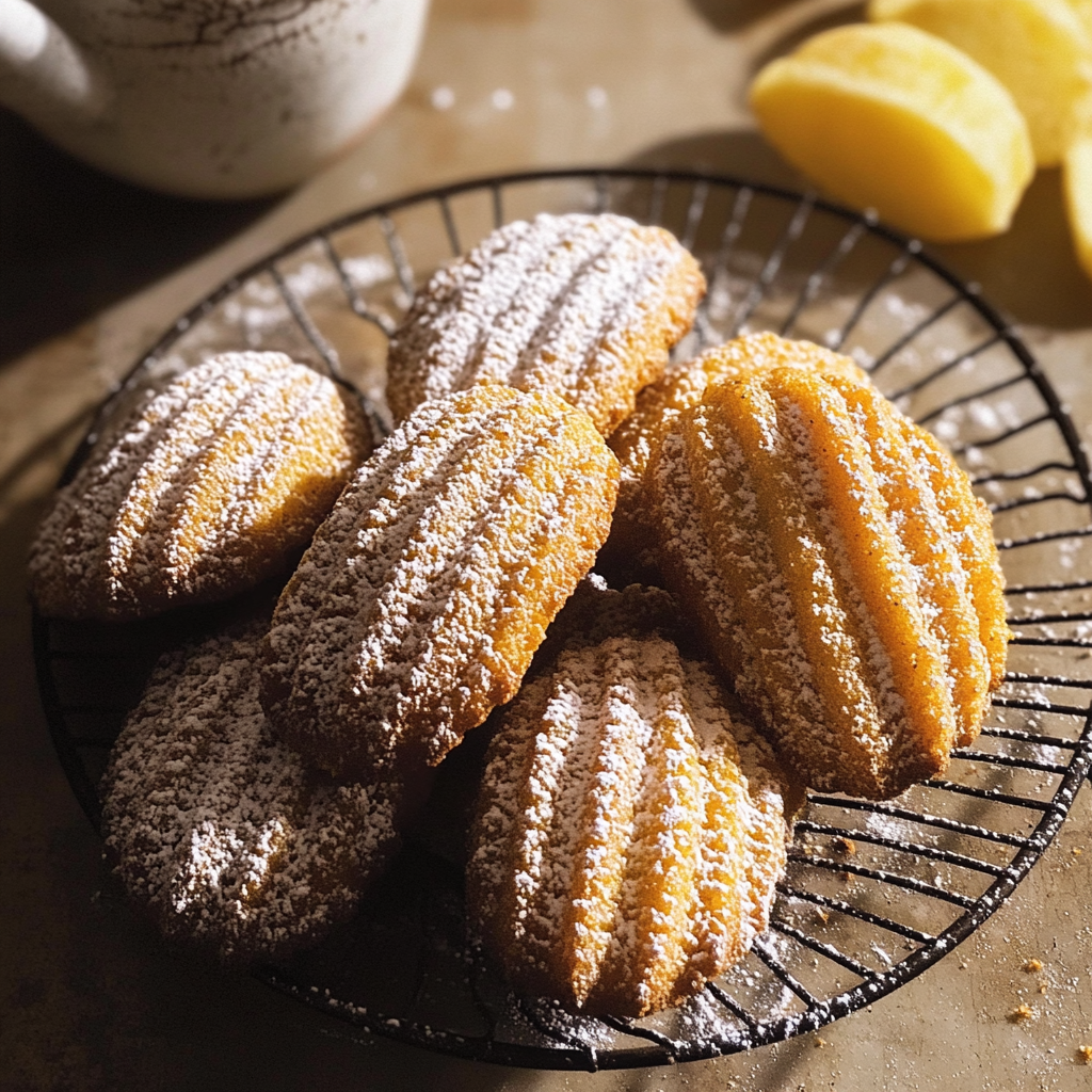 Pumpkin Madeleines
