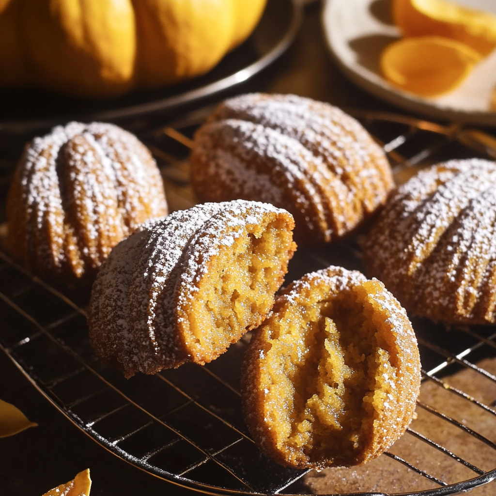 Pumpkin Madeleines