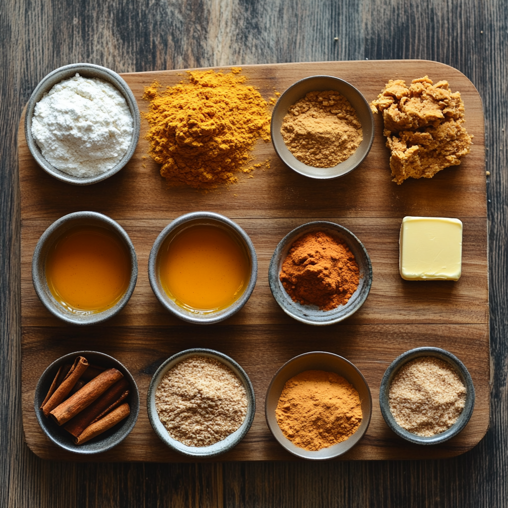 Pumpkin Spice Pretzels ingredients