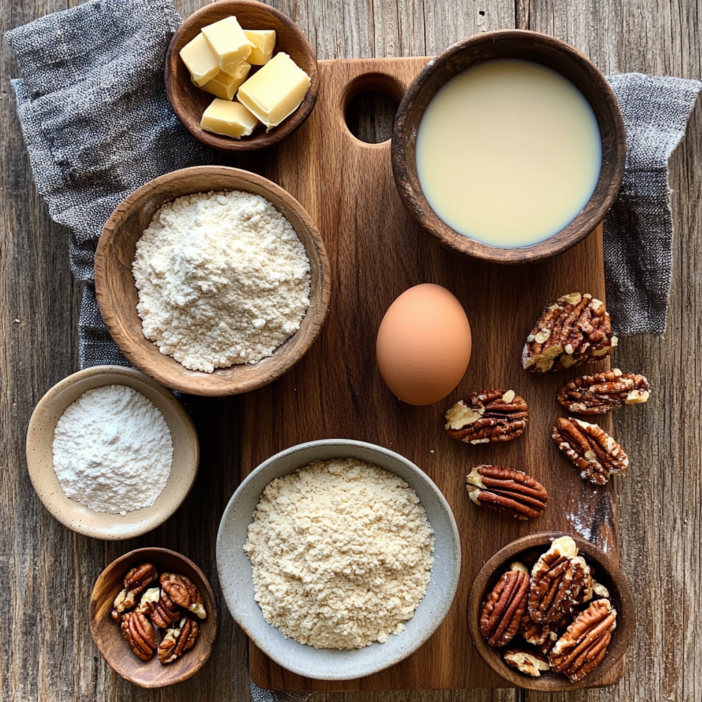 caramel pecan cinnamon rolls ingredients