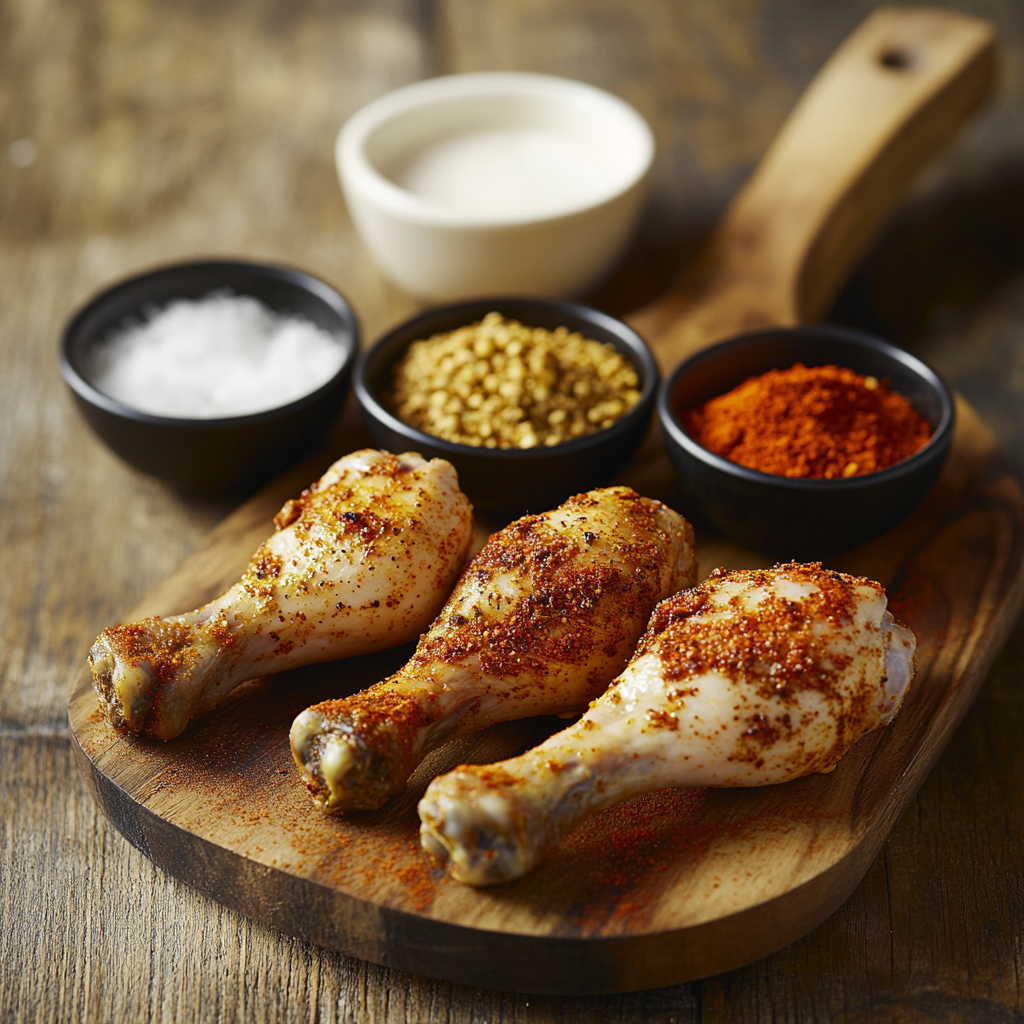 Air Fryer Chicken Drumsticks ingredients