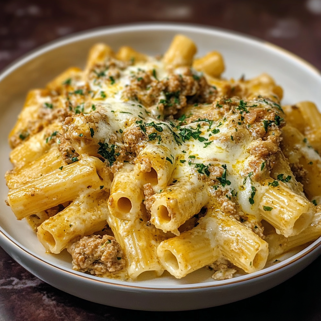 Boursin Cheese Rigatoni