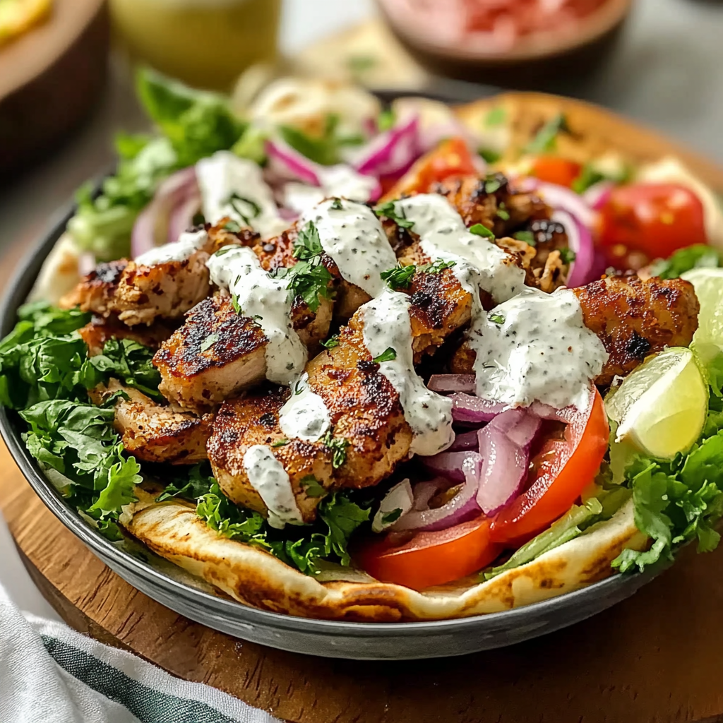 Chicken Thigh Gyros
