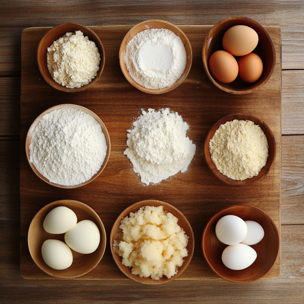Cottage Cheese Cookies ingredients