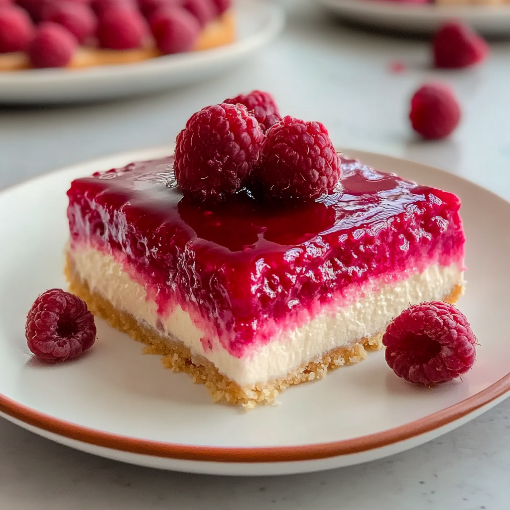 Creamy Raspberry Cheesecake