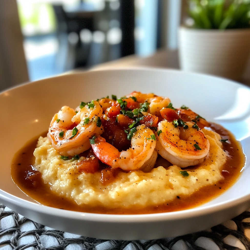 Creamy Shrimp and Grits