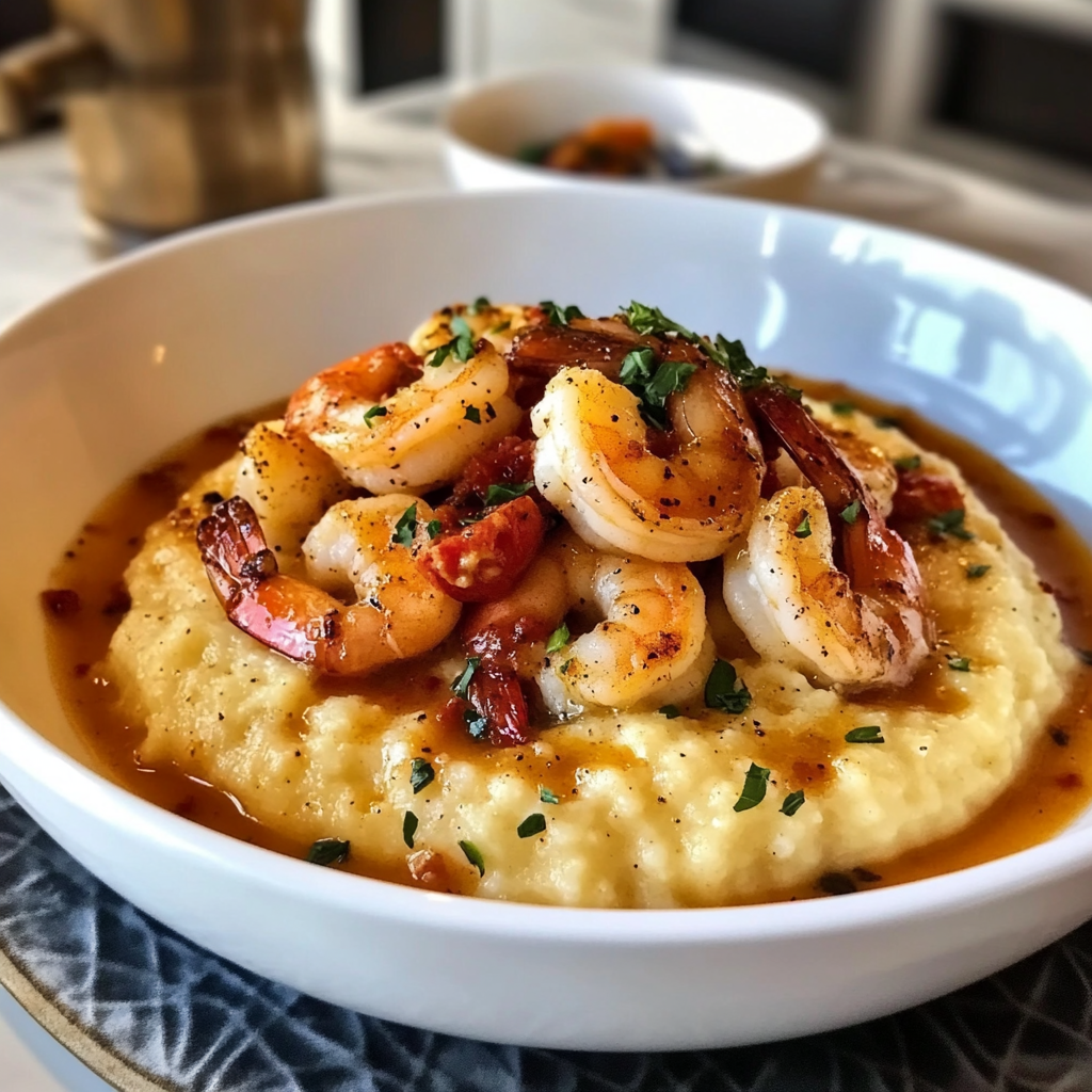 Creamy Shrimp and Grits