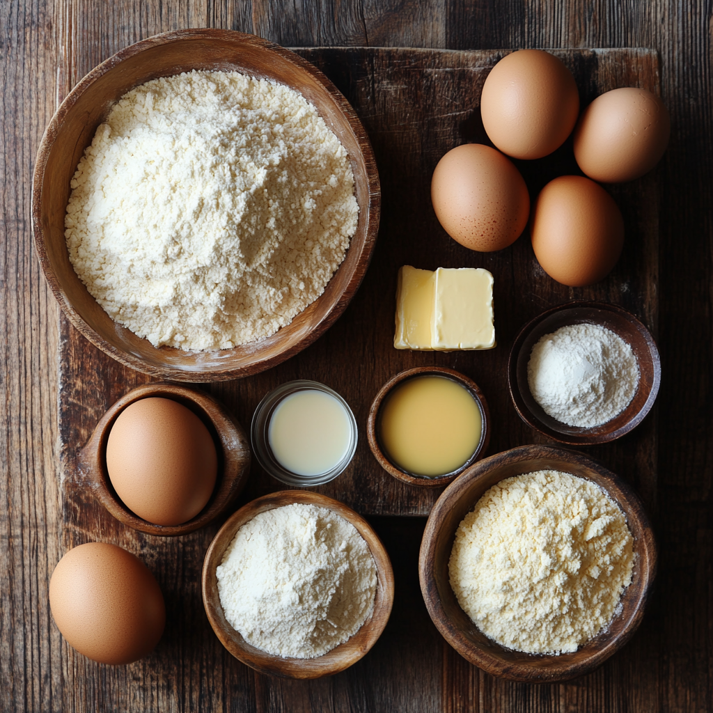 Dutch Baby Pancakes ingredients