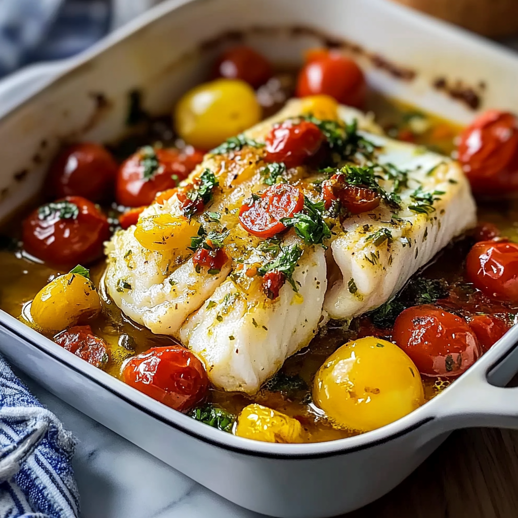 Gluten-Free Mediterranean Cod
